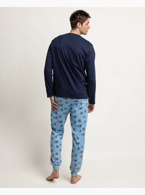 Pyjama d'hiver à manches longues pour homme DISNEY avec Stitch - Kiabi Pyjama d'hiver à manches longues pour homme DISNEY avec Stitch - Kiabi