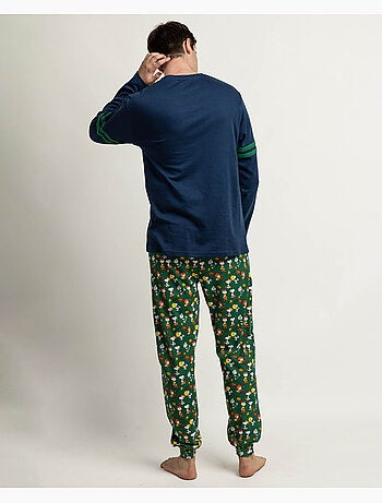 Pyjama d'hiver à manches longues pour homme PEANUTS