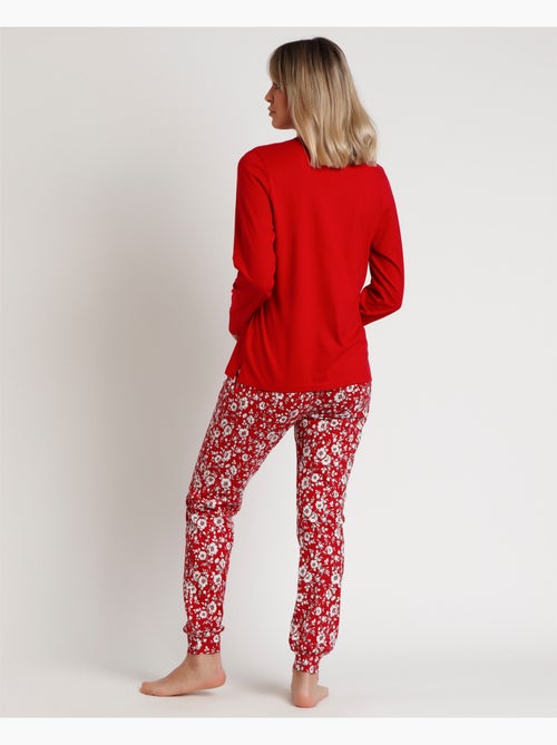 Pyjama d'hiver romantique à manches longues pour femme ADMAS GARDEN - Kiabi Pyjama d'hiver romantique à manches longues pour femme ADMAS GARDEN - Kiabi