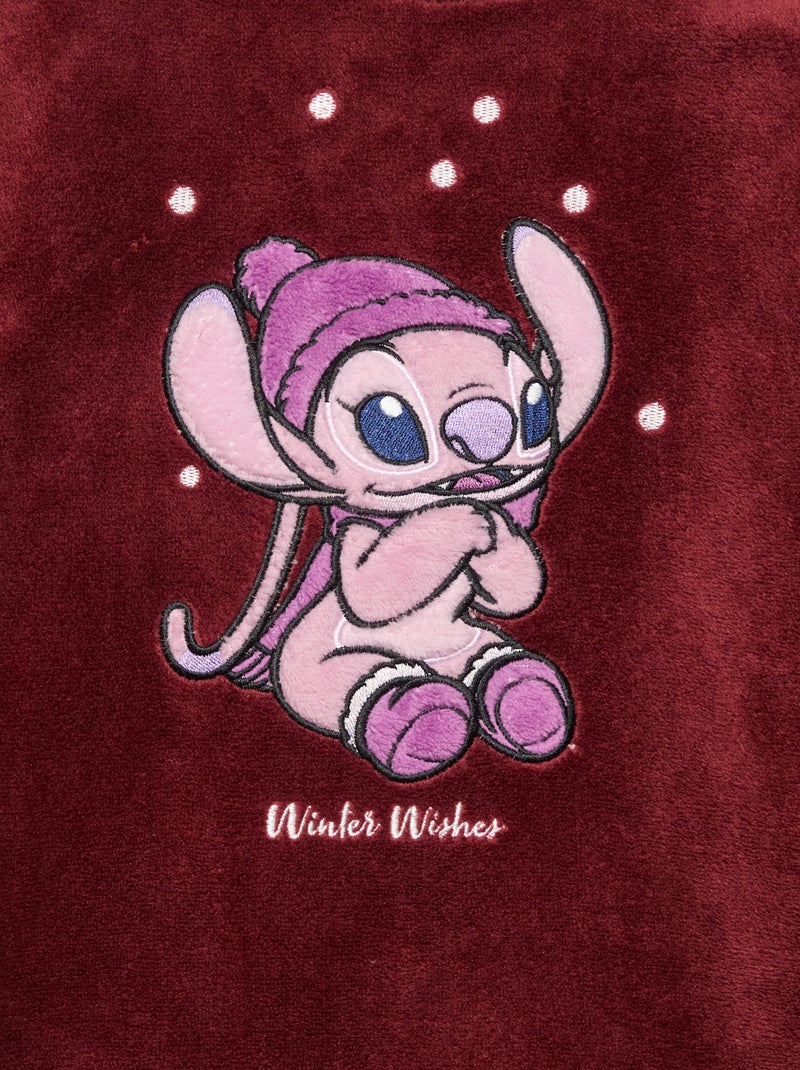 Pyjama 'Disney' 2 pièces - Sweat + pantalon Rose - Kiabi
