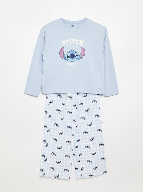 Pyjama 'Disney' 2 pièces - T-shirt à manches longues + pantalon - Kiabi Pyjama 'Disney' 2 pièces - T-shirt à manches longues + pantalon - Kiabi