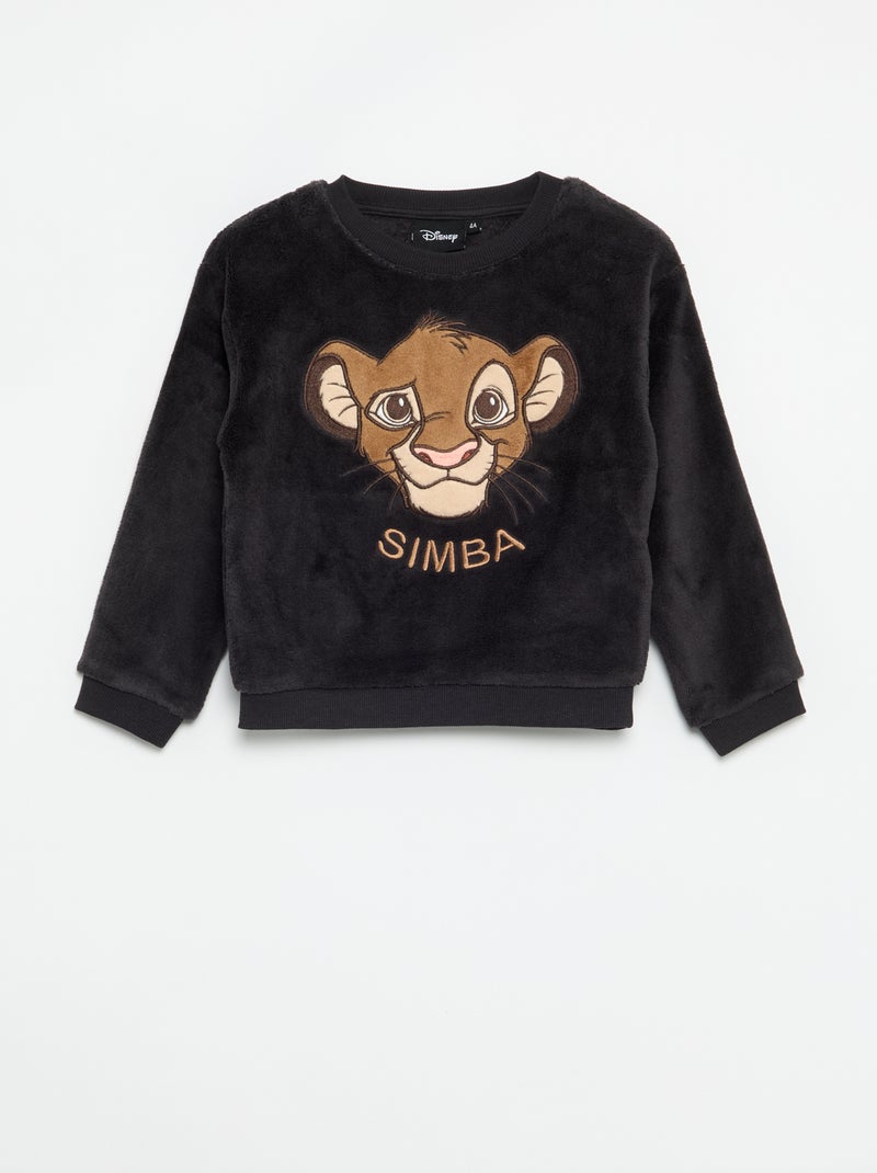 Pyjama 'Disney' 2 pièces - T-shirt à manches longues + pantalon Gris - Kiabi