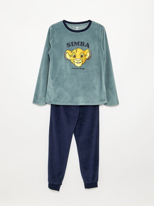 Pyjama 'Disney' 2 pièces en polaire - Sweat + pantalon - Kiabi Pyjama 'Disney' 2 pièces en polaire - Sweat + pantalon - Kiabi