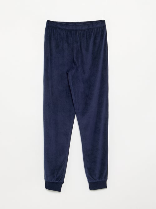 Pyjama 'Disney' 2 pièces en polaire - Sweat + pantalon - Kiabi Pyjama 'Disney' 2 pièces en polaire - Sweat + pantalon - Kiabi
