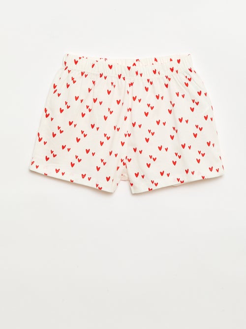 Pyjama 'Disney' 2 pièces  short + T-shirt - Kiabi