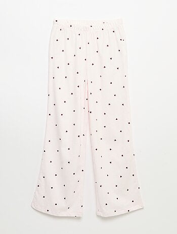 Pyjama 'Disney' en jersey - 2 pièces : T-shirt à manches longues + pantalon