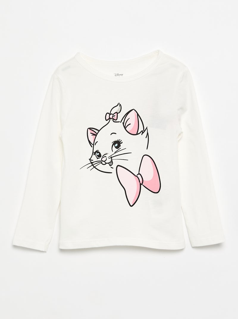 Pyjama 'Disney' en jersey de coton Blanc - Kiabi