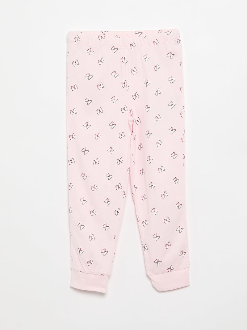 Pyjama 'Disney' en jersey de coton Blanc - Kiabi