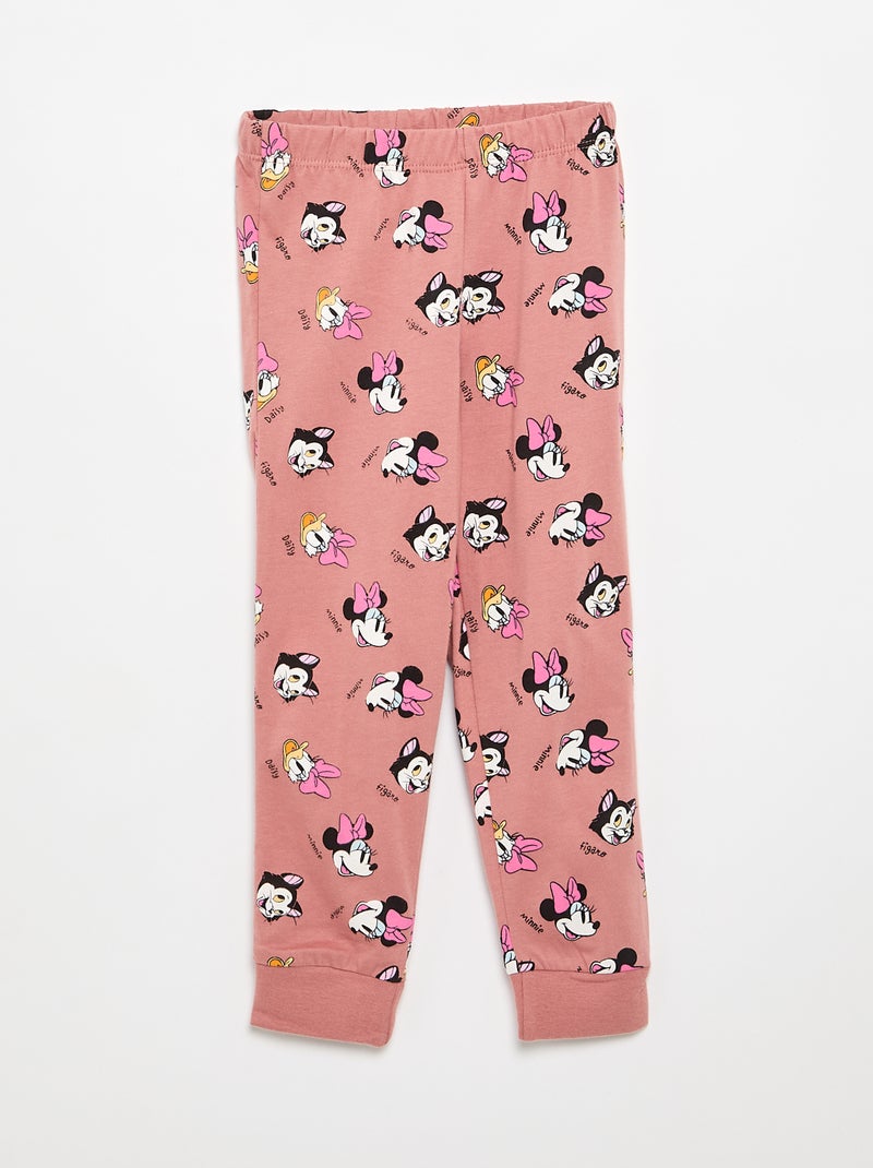 Pyjama 'Disney' en jersey de coton Rose - Kiabi