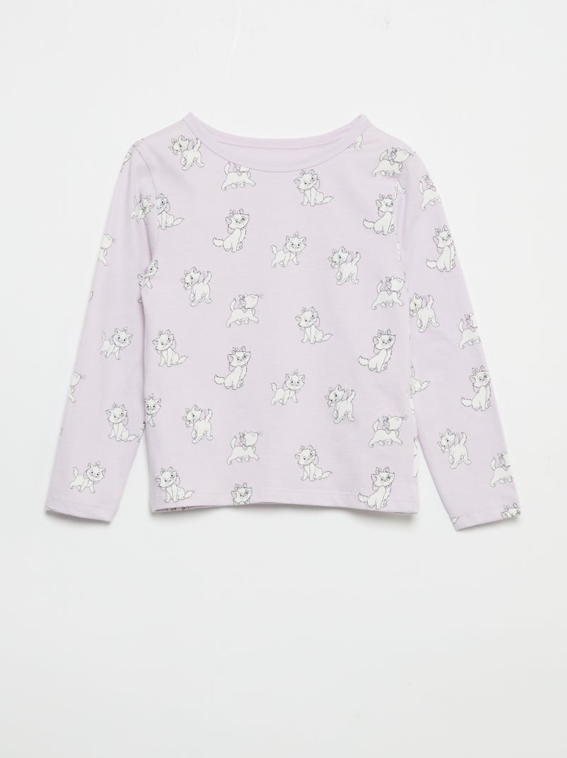 Pyjama 'Disney' en jersey de coton Violet - Kiabi