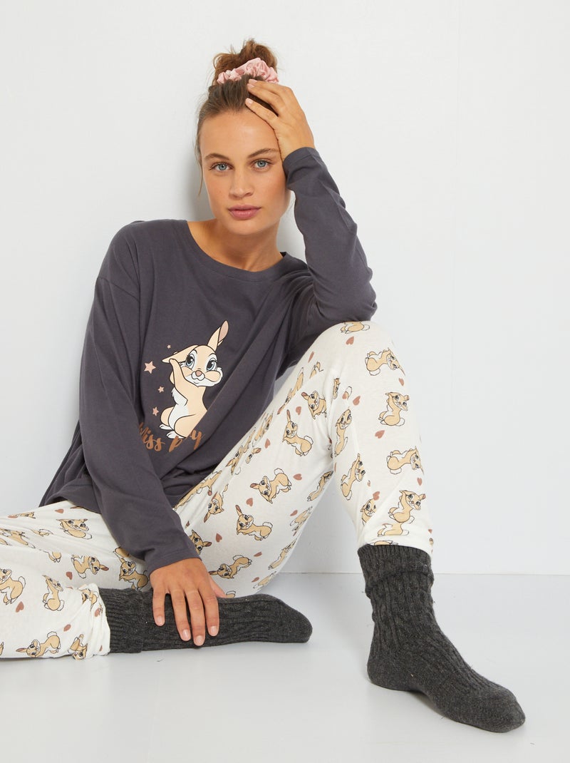 Pyjama 'Disney' gris bunny - Kiabi