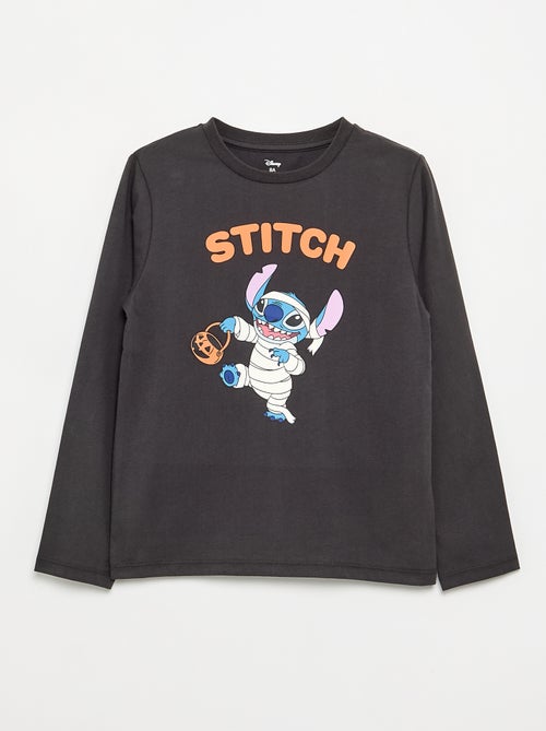 Pyjama 'Disney' 'Haloween' 2 pièces - T-shirt manches longues + pantalon - Kiabi