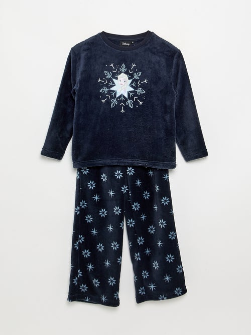 Pyjama 'Disney' 'La Reine des Neiges' 2 pièces - T-shirt à manches longues + pantalon - Kiabi Pyjama 'Disney' 'La Reine des Neiges' 2 pièces - T-shirt à manches longues + pantalon - Kiabi