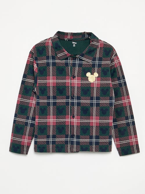 Pyjama 'Disney' 'Mickey' 'Noël' 2 pièces - Veste + pantalon - Kiabi