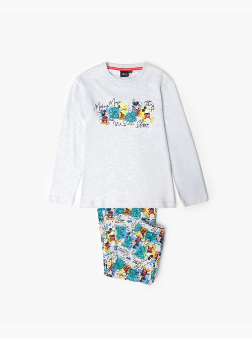 Pyjama Disney Original Mickey à manches longues pour garçon - Kiabi