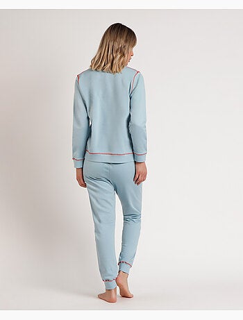 Pyjama Disney Winter Club à manches longues en peluche pour femme