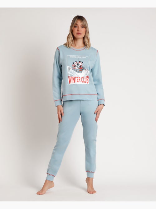 Pyjama Disney Winter Club à manches longues en peluche pour femme - Kiabi Pyjama Disney Winter Club à manches longues en peluche pour femme - Kiabi