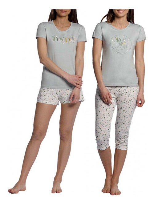 Pyjama DODO HOMEWEAR - Pack de 2 - Kiabi