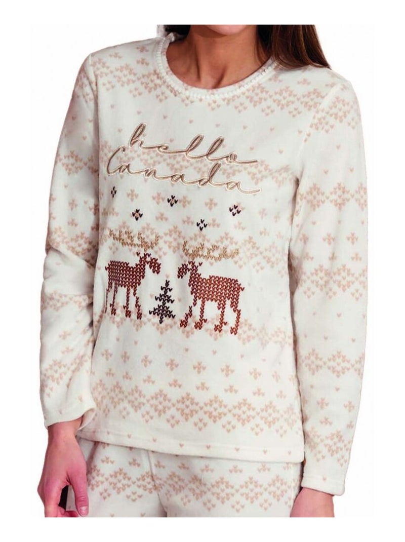 Pyjama DODO HOMEWEAR Beige - Kiabi