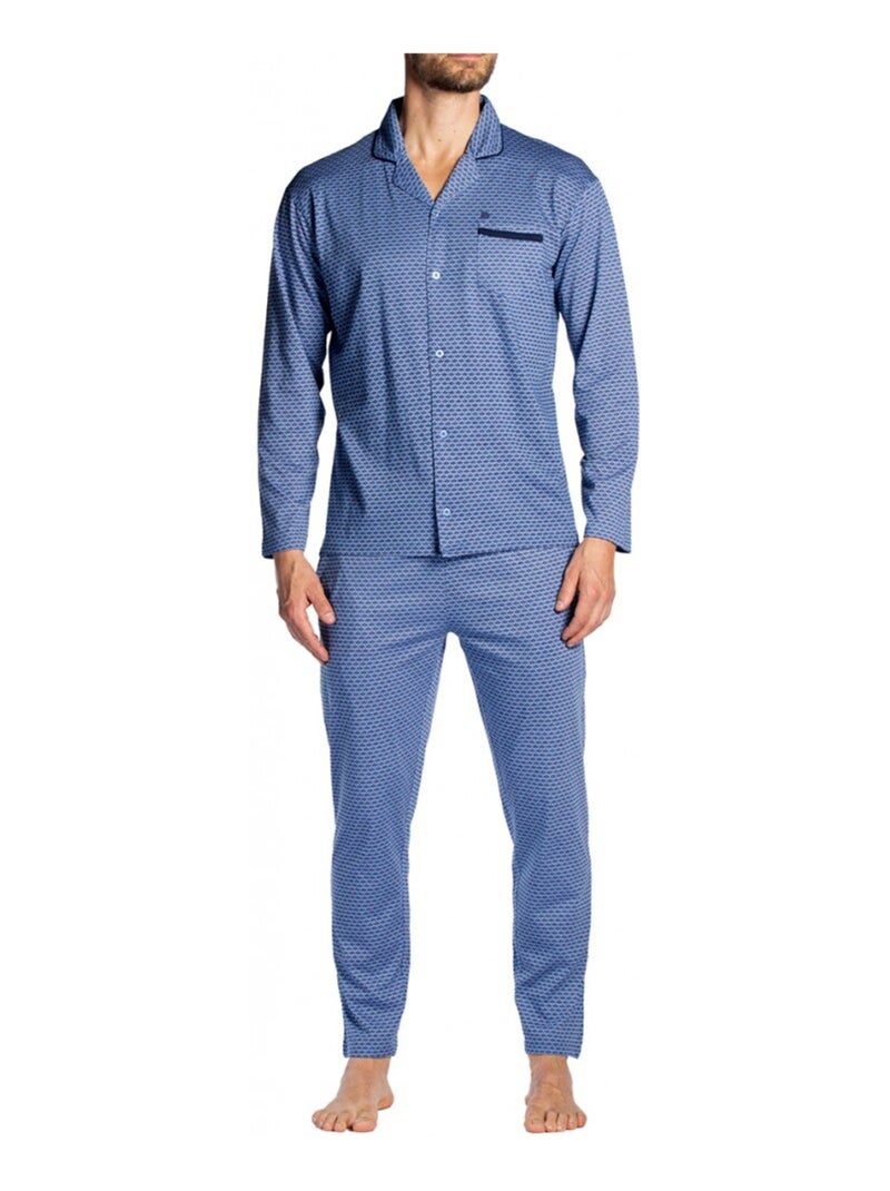 Pyjama DODO HOMEWEAR Bleu - Kiabi