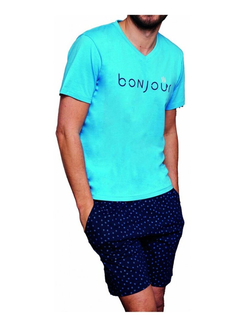 Pyjama DODO HOMEWEAR Bleu - Kiabi
