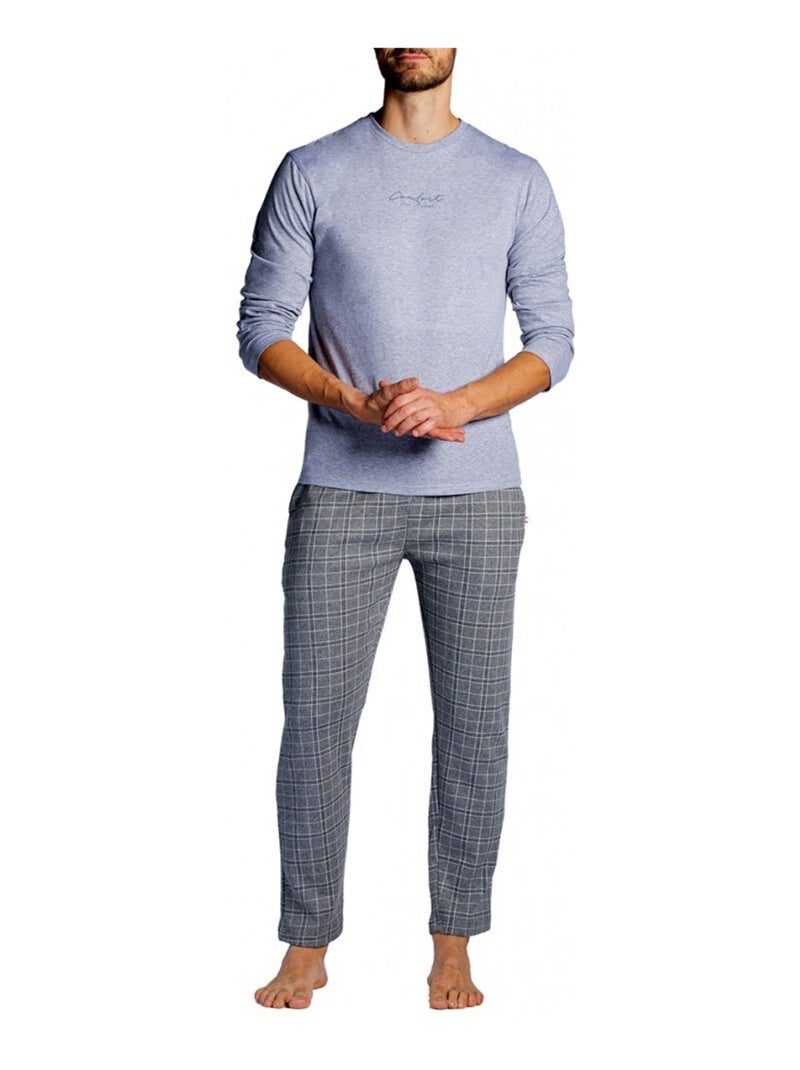 Pyjama DODO HOMEWEAR Gris - Kiabi