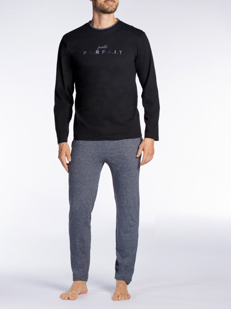 Pyjama DODO HOMEWEAR Noir - Kiabi
