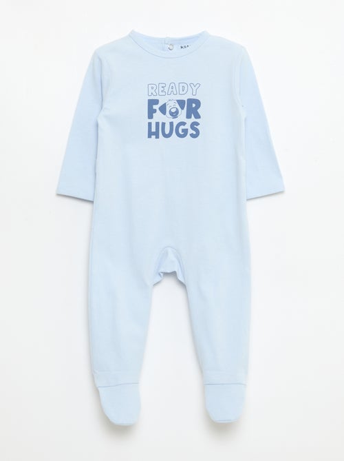 Pyjama dors bien à manches longues - Kiabi