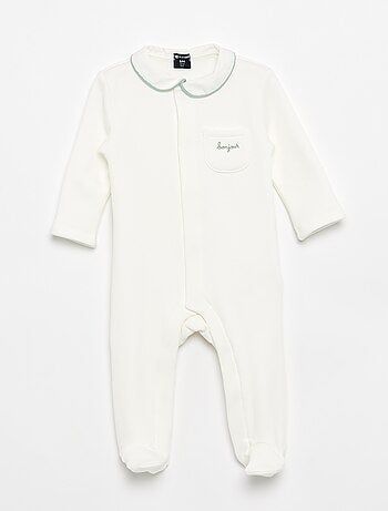 Pyjama dors bien avec col