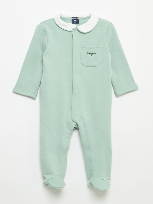 Pyjama dors bien avec col - Kiabi Pyjama dors bien avec col - Kiabi