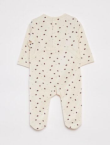 Pyjama dors bien avec pieds à motifs