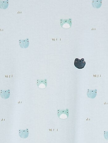 Pyjama dors bien avec pieds à motifs