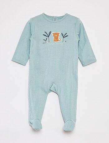 Pyjama dors bien avec pieds à motifs