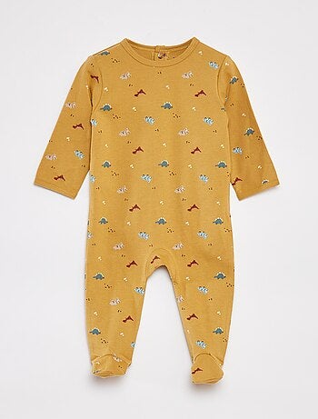 Pyjama dors bien avec pieds à motifs