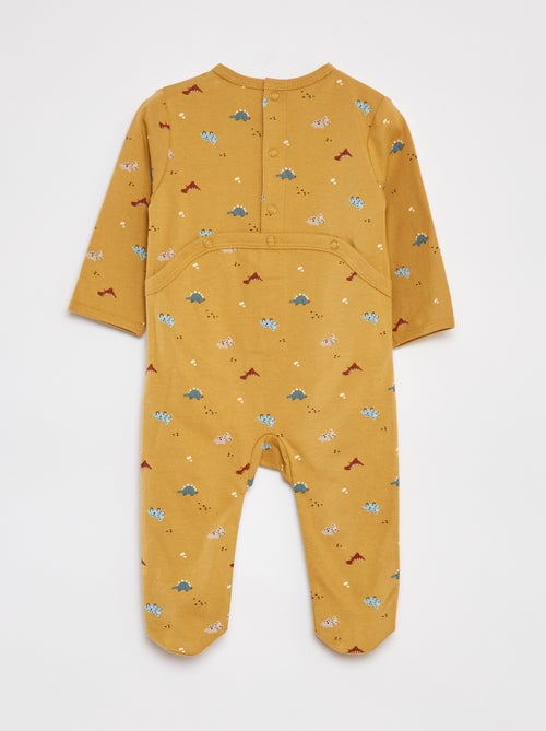 Pyjama dors bien avec pieds à motifs - Kiabi