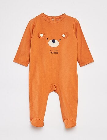 Pyjama dors bien avec pieds à motifs