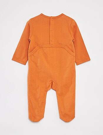 Pyjama dors bien avec pieds à motifs