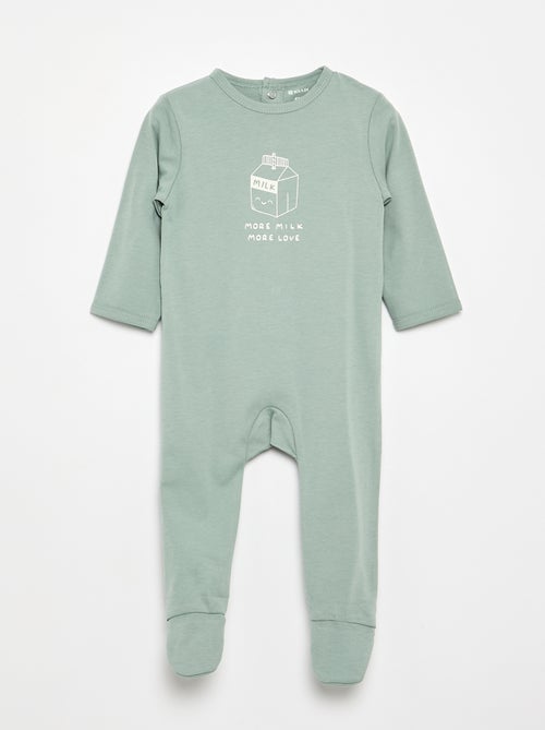 Pyjama dors bien avec pieds - Kiabi Pyjama dors bien avec pieds - Kiabi
