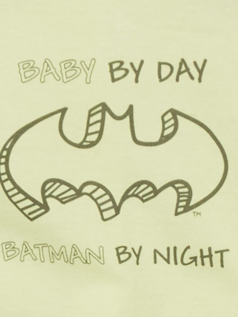 Pyjama dors-bien 'Batman' Jaune - Kiabi