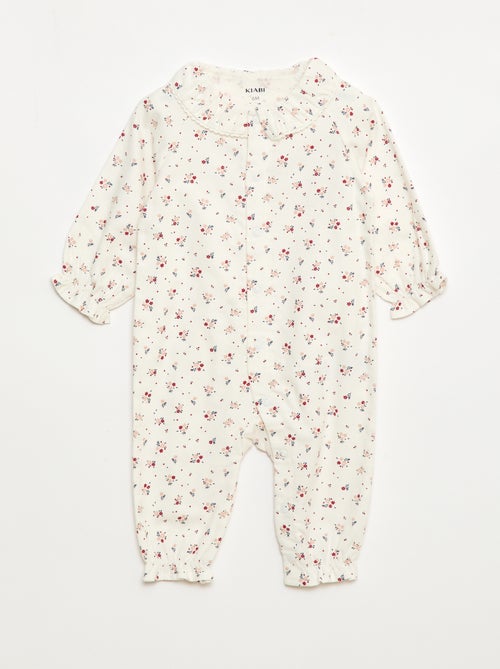 Pyjama dors bien chaud en flanelle - Kiabi