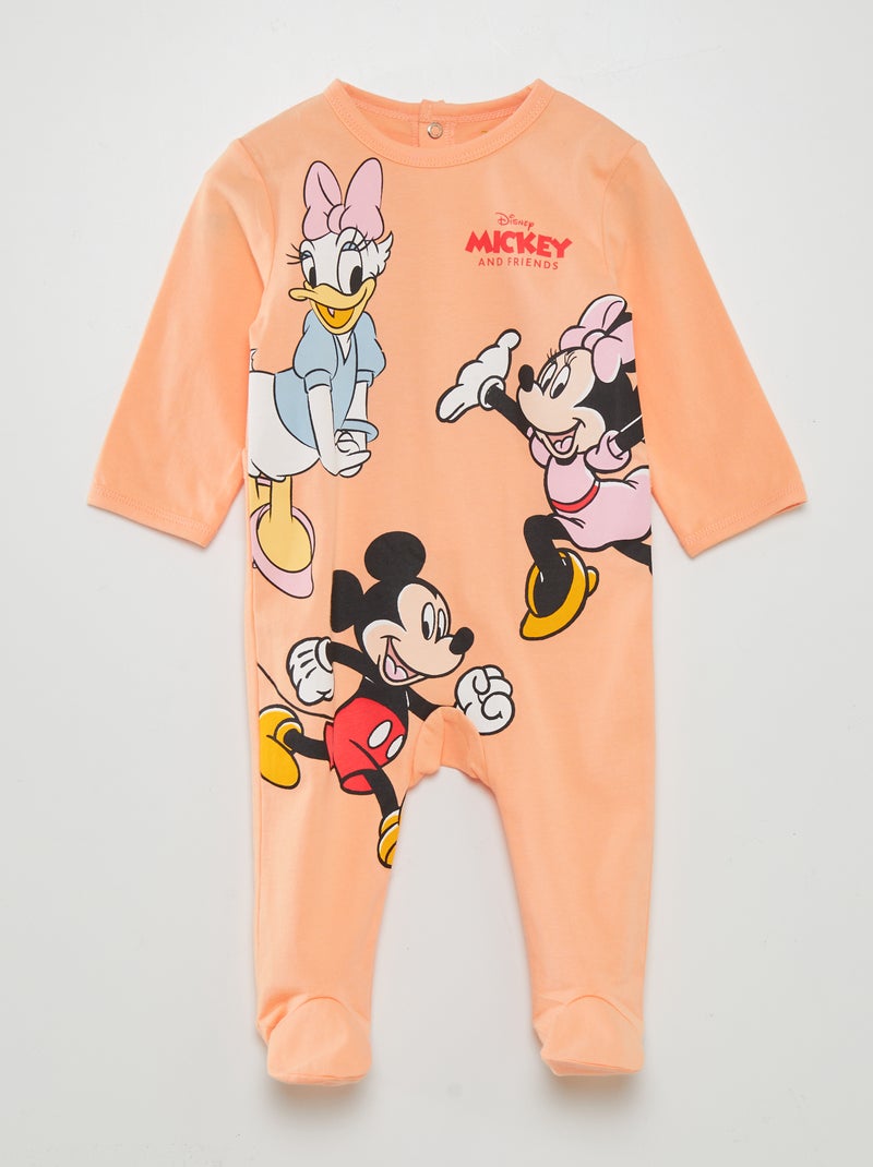 Pyjama dors-bien 'Disney' Orange - Kiabi