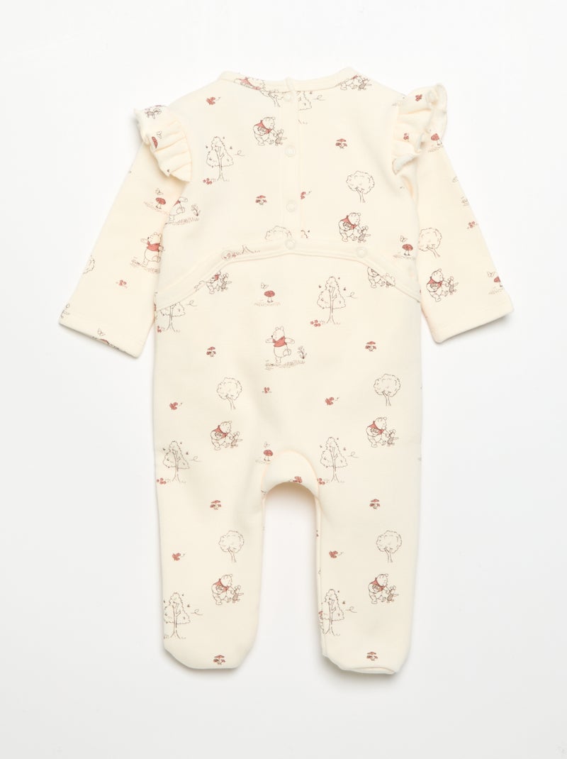 Pyjama dors bien 'Disney' 'Winnie l'ourson' Blanc - Kiabi