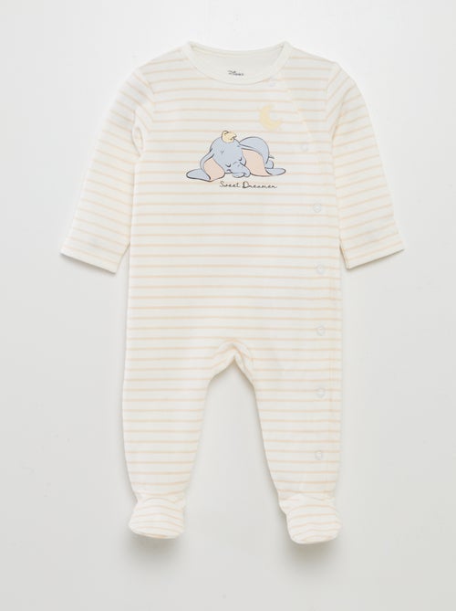 Pyjama dors-bien 'Dumbo' 'Disney' avec pieds - Kiabi