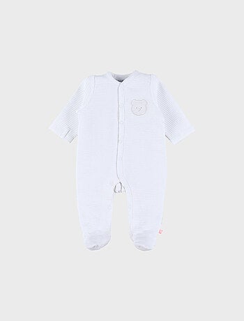 Pyjama dors-bien en coton brodé Noukie's