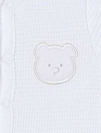 Pyjama dors-bien en coton brodé Noukie's