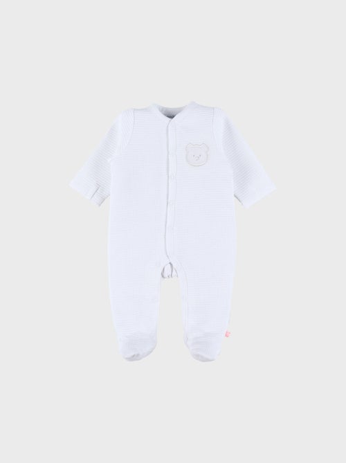 Pyjama dors-bien en coton brodé Noukie's - Kiabi
