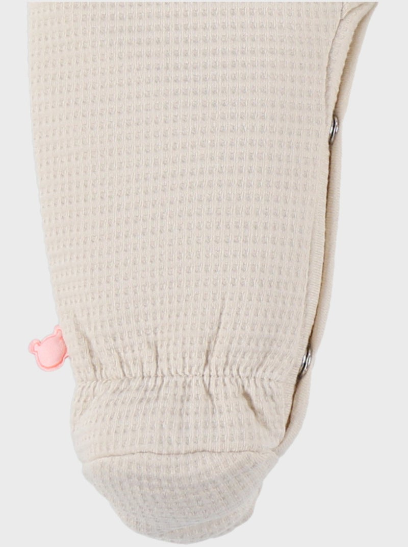 Pyjama dors-bien en coton Noukie's Beige - Kiabi