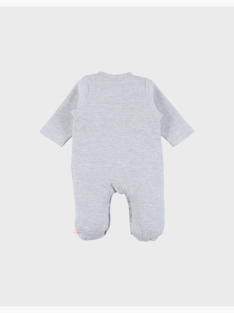 Pyjama dors-bien en coton Noukie's Gris - Kiabi