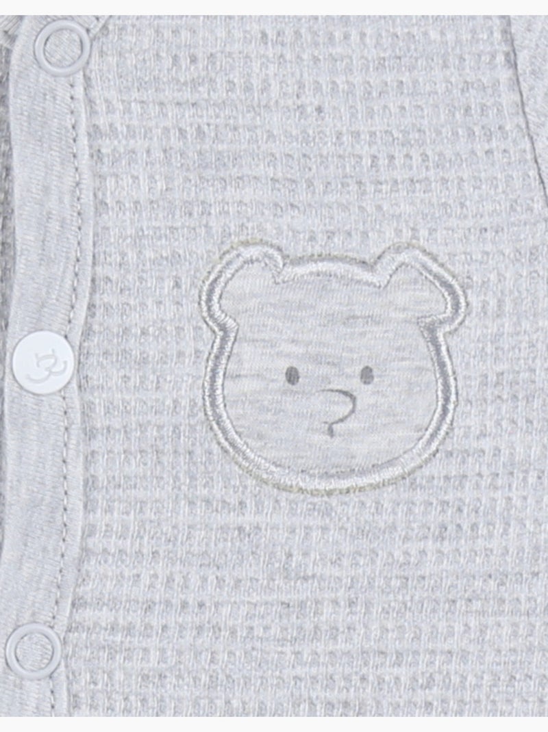 Pyjama dors-bien en coton Noukie's Gris - Kiabi