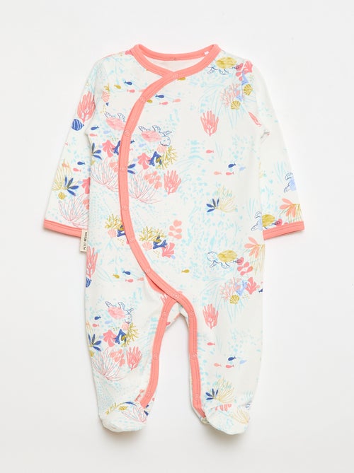 Pyjama dors bien en coton 'Petit Béguin' - Kiabi